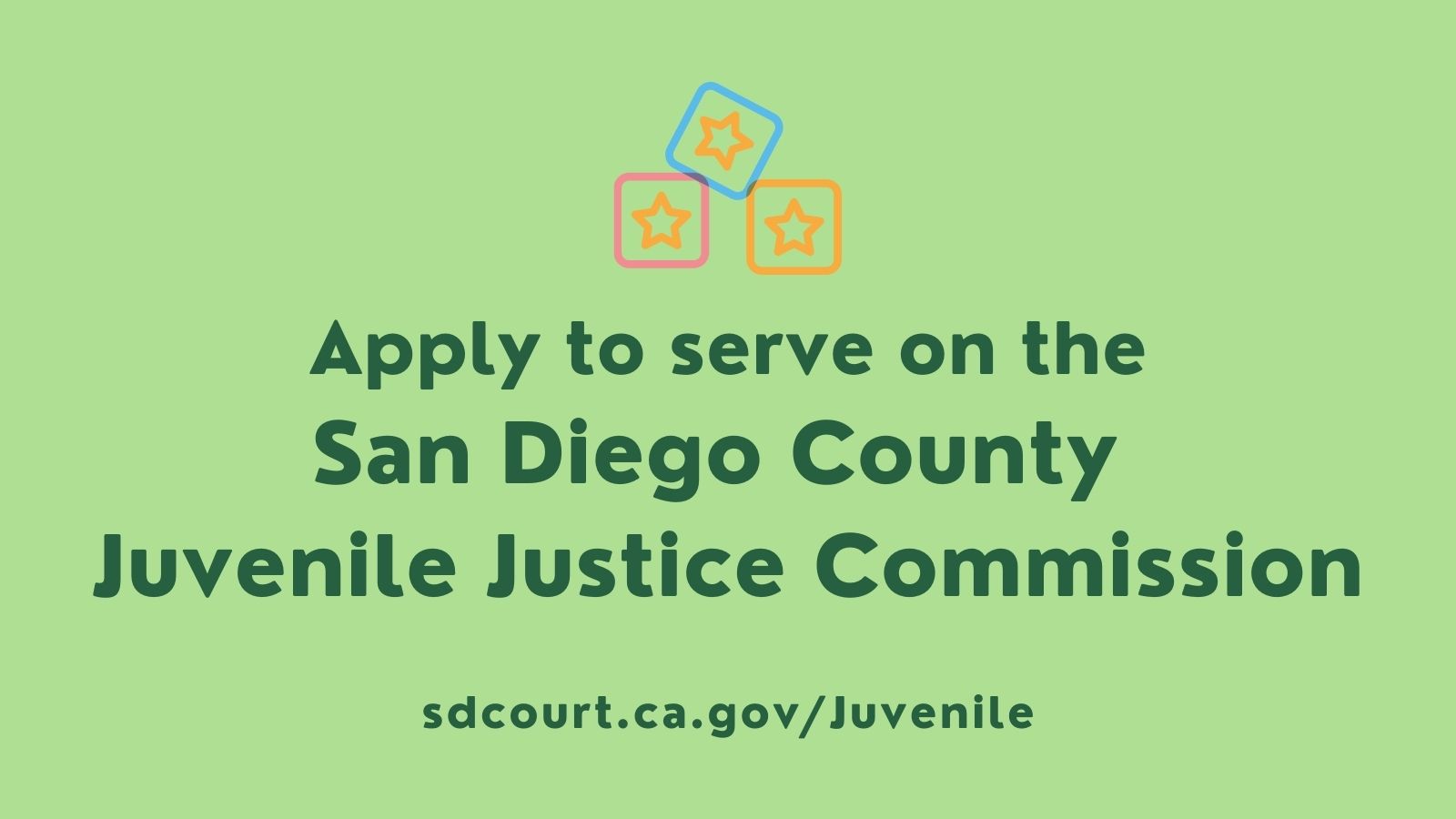 Juvenile Justice Commission Seeks Applicants Superior Court of