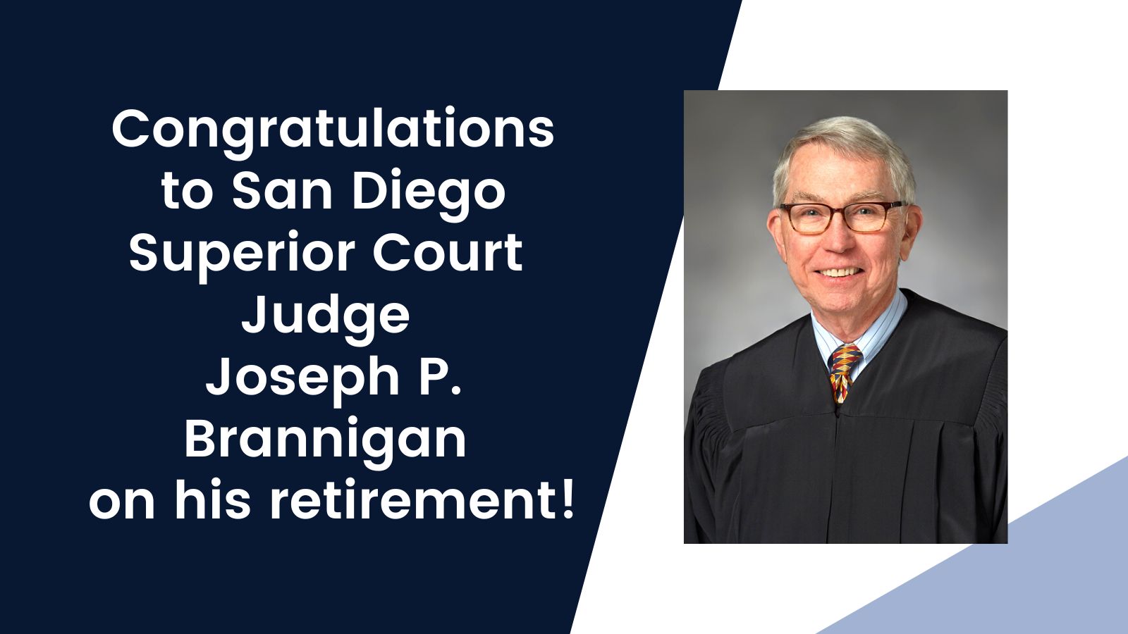 Judge Brannigan Retires