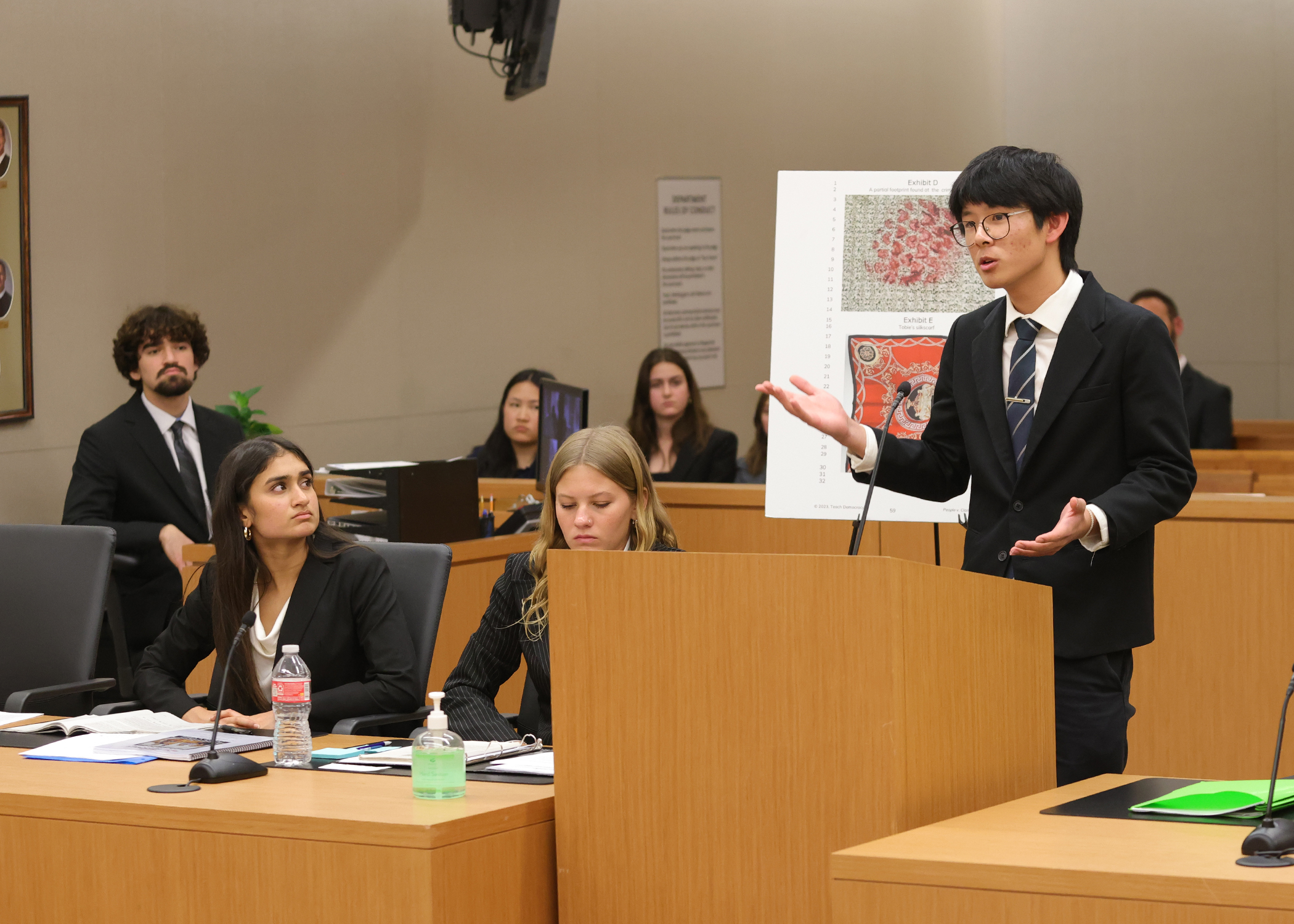 Mock trial competition photo